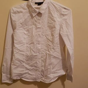 White button down dress shirt